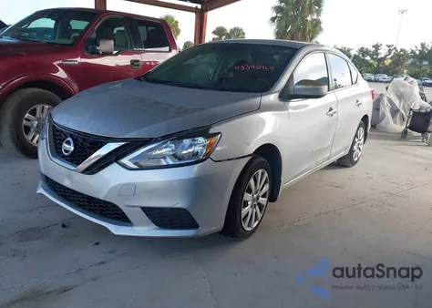 2016 Nissan Sentra S z USA, uszkodzony, nr VIN 3N1AB7AP5GY288586